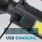 UltraBeam Rechargeable LED Flashlight High Power Waterproof Spotlight For Outdoor Emergency Use 4