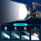 UltraBeam Rechargeable LED Flashlight High Power Waterproof Spotlight For Outdoor Emergency Use 6
