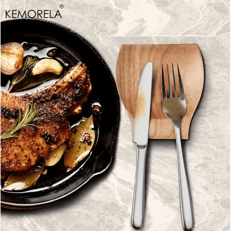 KemoRela Wooden Spoon Rest Utensil Holder HeatResistant Kitchen Tool Organizer 2