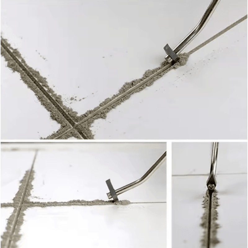 GroutMaster Tungsten Steel Grout Remover Precision Tile Gap Cleaner Tool 1