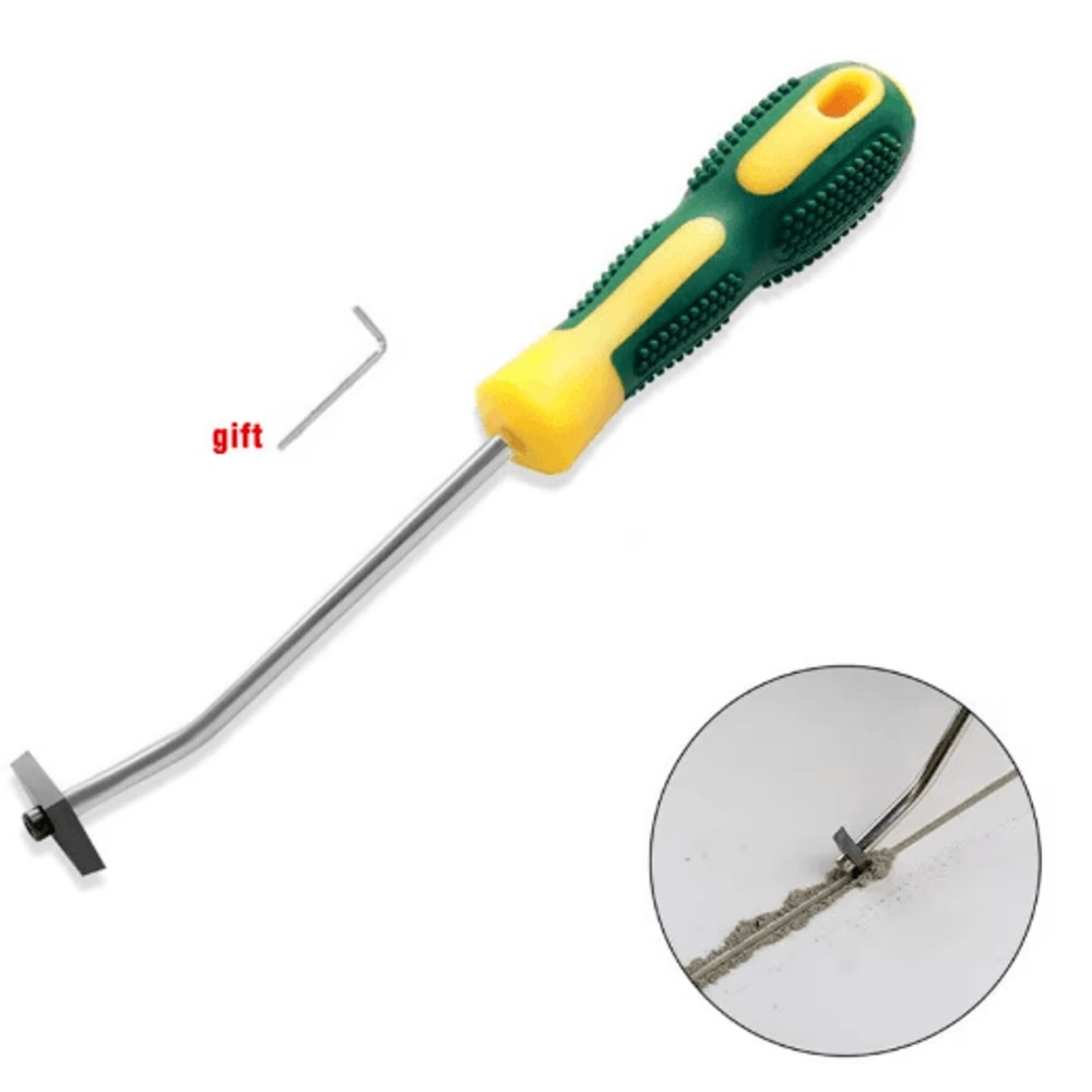 GroutMaster Tungsten Steel Grout Remover Precision Tile Gap Cleaner Tool 5