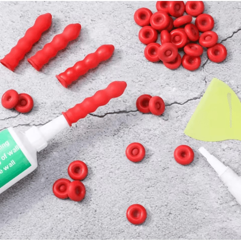 SealGuard Caulk Cap Set 20PCS Reusable Nozzle Covers For Glue Sealant 4