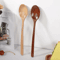 PureWood Kitchen Spoon Set Natural Wooden Cooking Serving Utensils 5