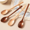 PureWood Kitchen Spoon Set Natural Wooden Cooking Serving Utensils 0