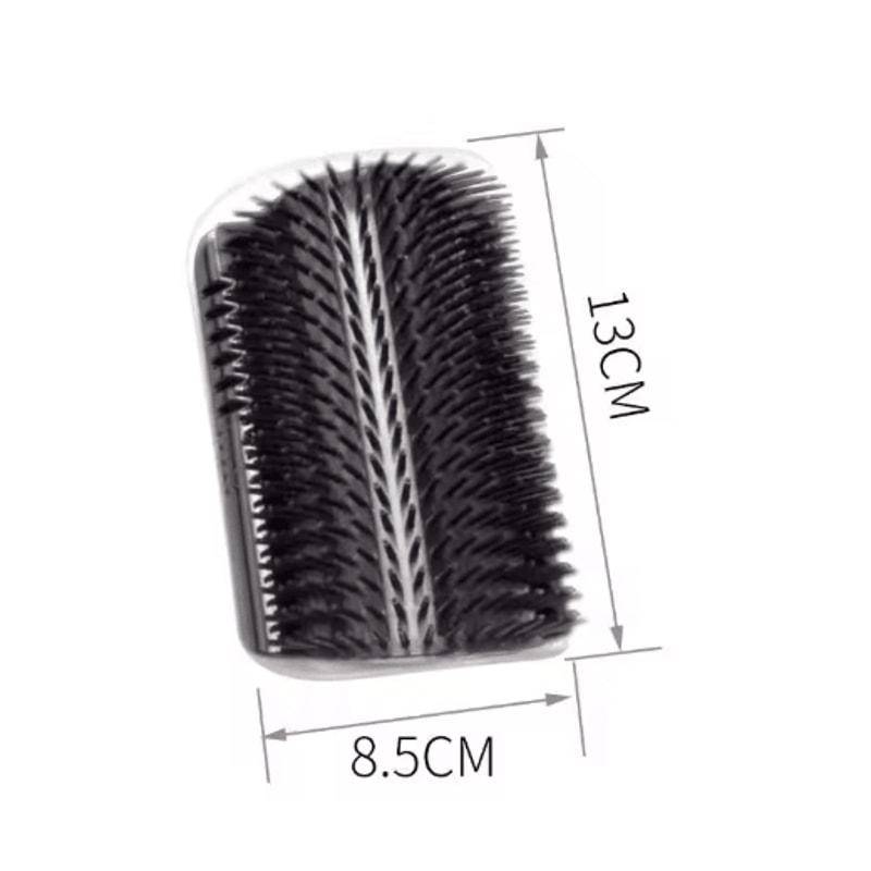 PurrClean Corner Cat Brush SelfGrooming Massage Hair Removal Scratcher 3