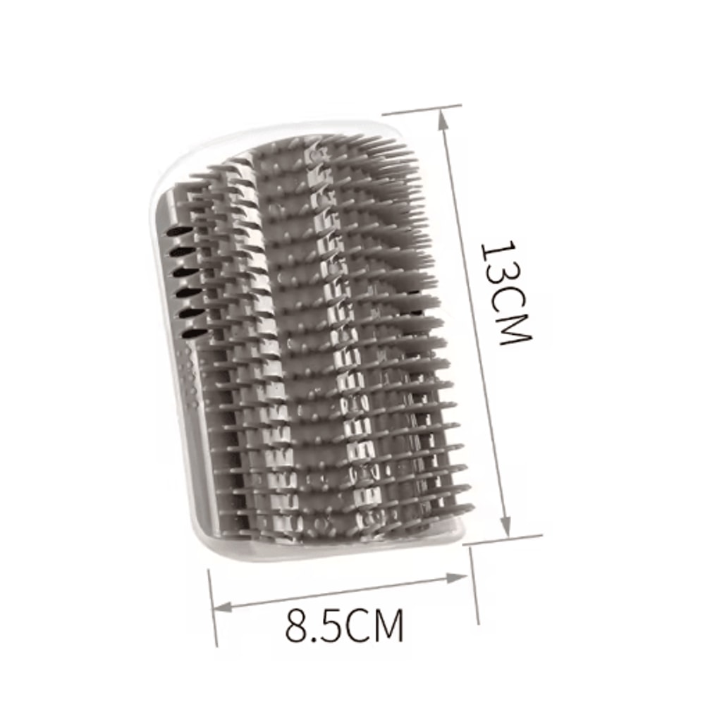 PurrClean Corner Cat Brush SelfGrooming Massage Hair Removal Scratcher 4