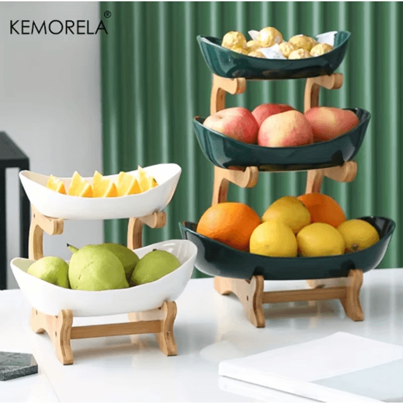 FreshTier 3Layer Fruit Snack Serving Stand Modern MultiTier Dessert Display 11