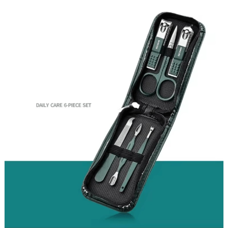 ProGroom 6 Piece Nail Care Kit NailPortable Manicure Pedicure Tool Set 1