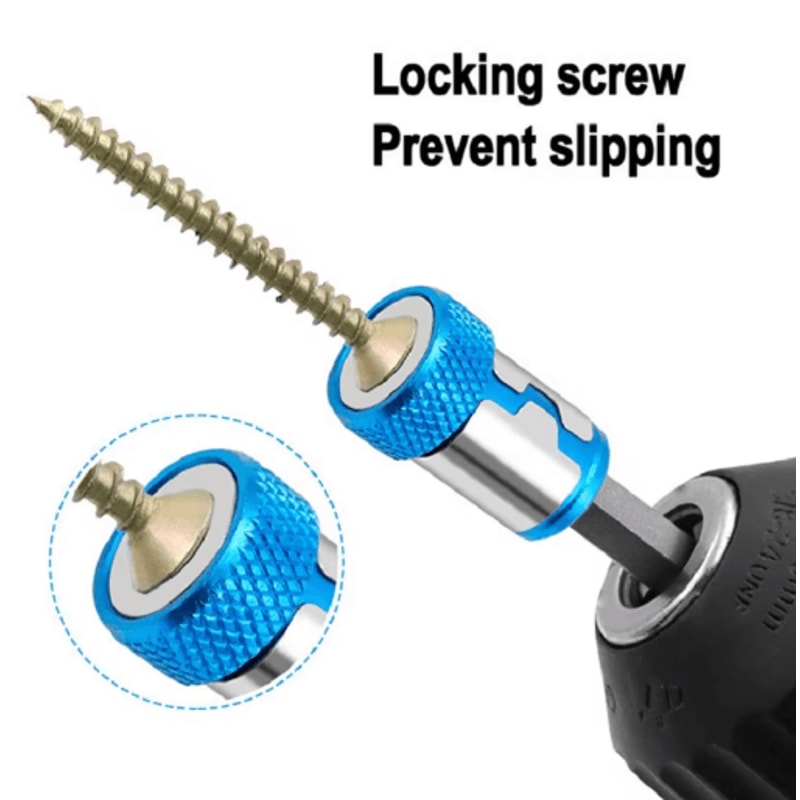 MagniGrip Magnetic Screwdriver Ring Strong Alloy Bit Holder Magnetizer 12