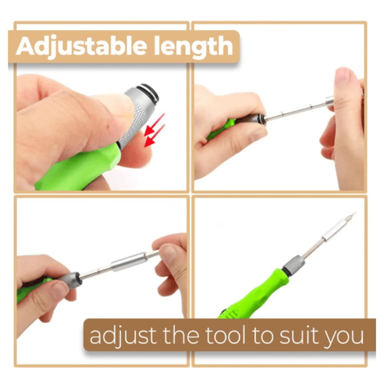 FixPro 32in1 Precision Screwdriver Set Magnetic Repair Kit For Electronics 4