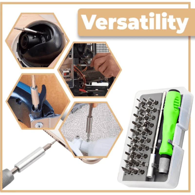 FixPro 32in1 Precision Screwdriver Set Magnetic Repair Kit For Electronics 7
