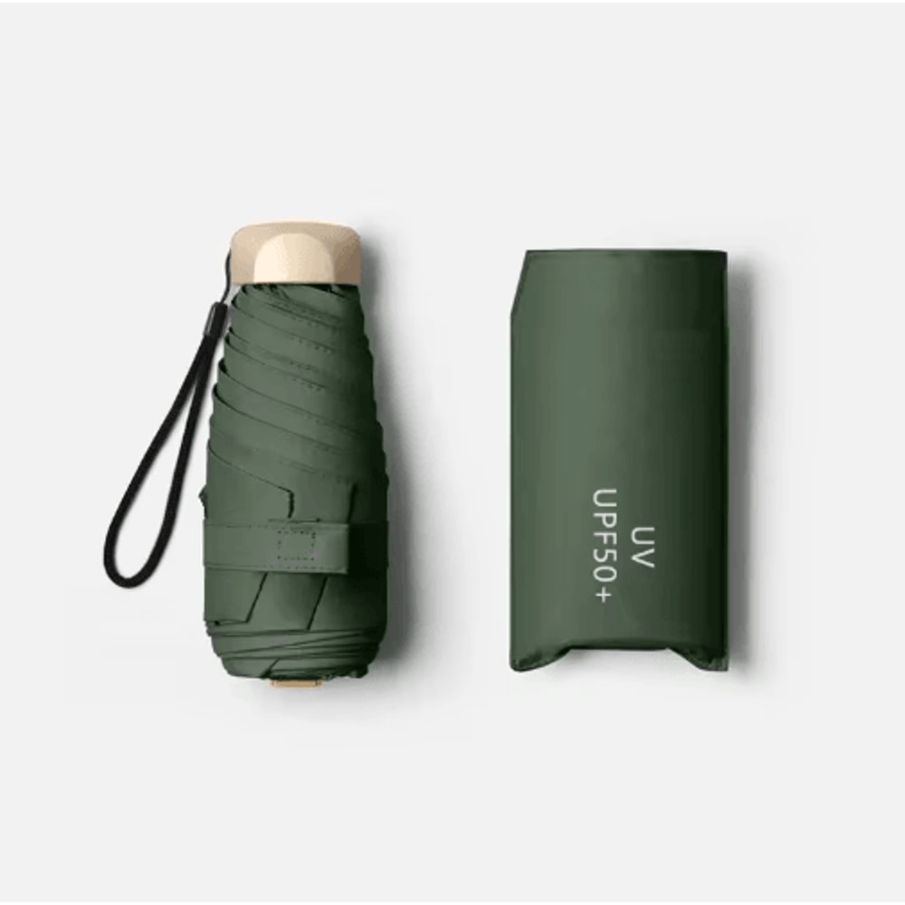 SunShield Mini Capsule Umbrella Pocket UV Protection Rain Sun Parasol 2