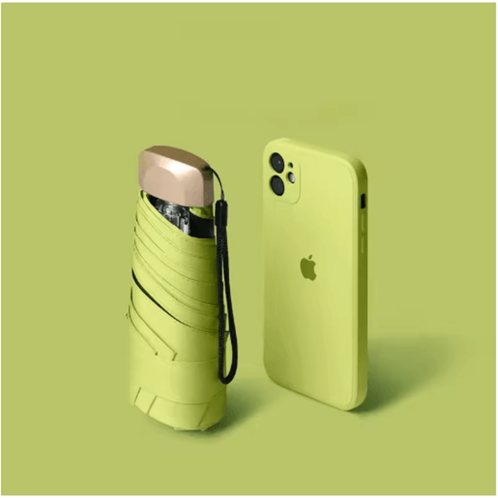 SunShield Mini Capsule Umbrella Pocket UV Protection Rain Sun Parasol 17