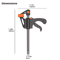 ClampPro Quick Release F Clamp 4 Ratchet Woodworking Squeeze Tool 6