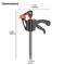 ClampPro Quick Release F Clamp 4 Ratchet Woodworking Squeeze Tool 6