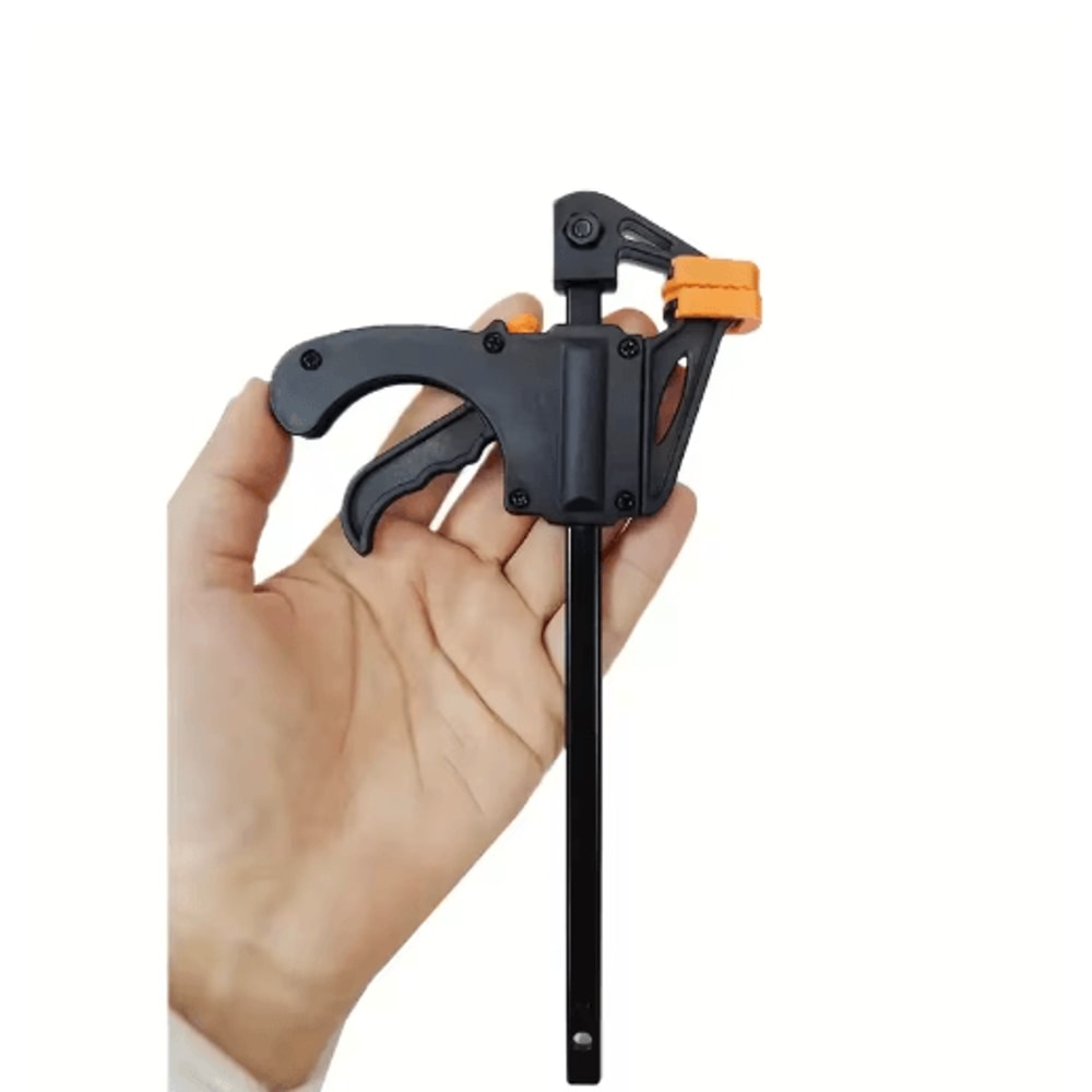 ClampPro Quick Release F Clamp 4 Ratchet Woodworking Squeeze Tool 7