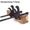 ClampPro Quick Release F Clamp 4 Ratchet Woodworking Squeeze Tool 0