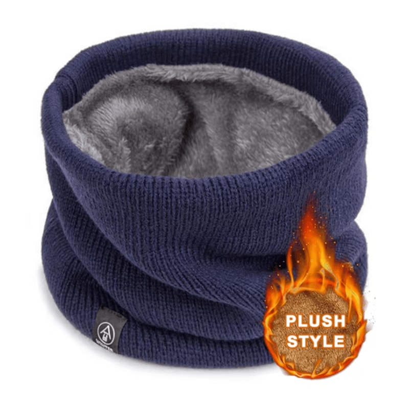 ThermaFlex Knitted Neck Warmer Soft Winter Sport Scarf For Men Women 5