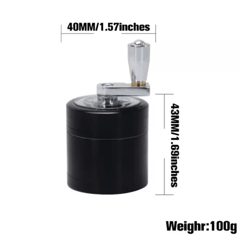GrindEase Manual Spice Grinder Nutmeg Pepper Rock Salt Crusher Tool 4