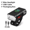 RideBeam T6 LED Bike Light USB Rechargeable High Beam Bicycle Headlight 2