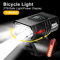 RideBeam T6 LED Bike Light USB Rechargeable High Beam Bicycle Headlight 0