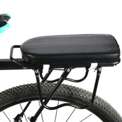 ridecomfort rear bike seat cushion set passenger backrest & foot pedal kit