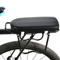 RideComfort Rear Bike Seat Cushion Set Passenger Backrest Foot Pedal Kit 0