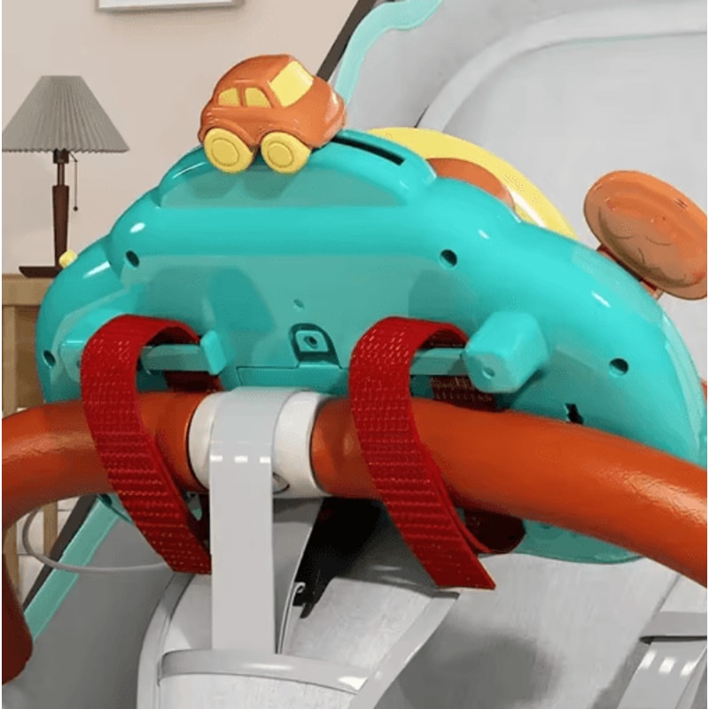 Baby Toy Electric Simulate Driving Car Copilot Steering Wheel Stroller Driving Early Educational To 4