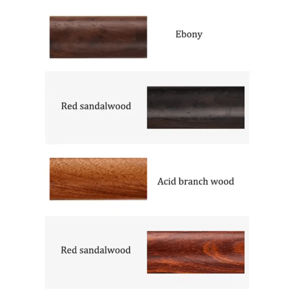 HeritageCraft Wooden Ballpoint Pen Vintage Brass Cap Signature Writing Pen 7