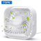 TOPK BreezeMini USB Desk Fan 3Speed Quiet Portable Fan With 360 Rotation 4