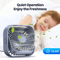TOPK BreezeMini USB Desk Fan 3Speed Quiet Portable Fan With 360 Rotation 9
