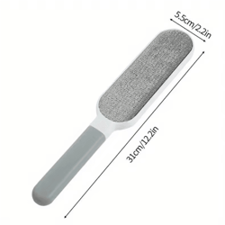 pet hair remover brush reusable double sided lint brush for furniture & clothes