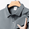 Mens Polo Shirt Breathable Solid Color Casual Summer Top 9