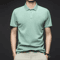 Mens Polo Shirt Breathable Solid Color Casual Summer Top 2