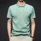 Mens Polo Shirt Breathable Solid Color Casual Summer Top 2