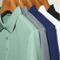 Mens Polo Shirt Breathable Solid Color Casual Summer Top 5