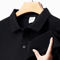 Mens Polo Shirt Breathable Solid Color Casual Summer Top 7