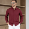 Mens WrinkleFree Long Sleeve Shirt Business Casual Solid Color Office Essential 3