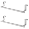 Over Door Towel Rack Stainless Steel NoDrill Kitchen Cabinet Holder 5