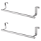 Over Door Towel Rack Stainless Steel NoDrill Kitchen Cabinet Holder 5
