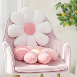 sunflower plush cushion – cute daisy floor pillow & seat mat