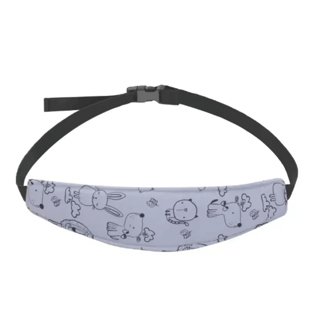 Baby Head Support Belt Adjustable Car Seat Stroller Sleep Positioner 1