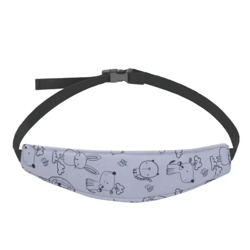 Baby Head Support Belt Adjustable Car Seat Stroller Sleep Positioner 1