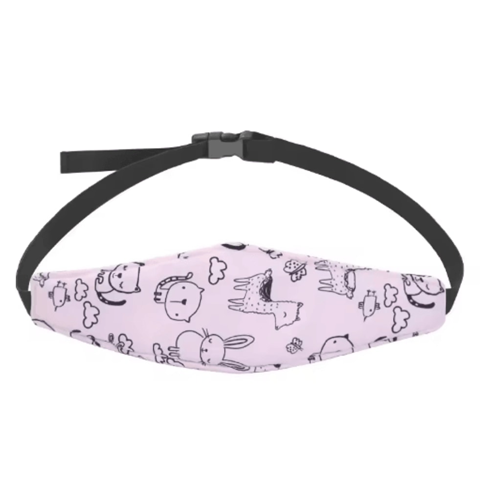 Baby Head Support Belt Adjustable Car Seat Stroller Sleep Positioner 4