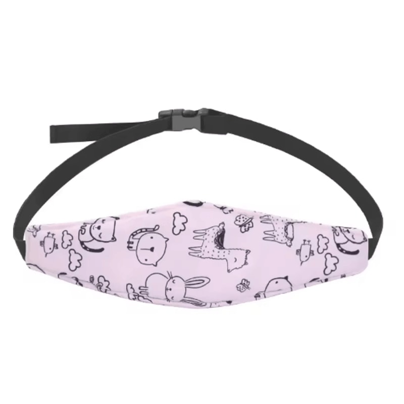 Baby Head Support Belt Adjustable Car Seat Stroller Sleep Positioner 4