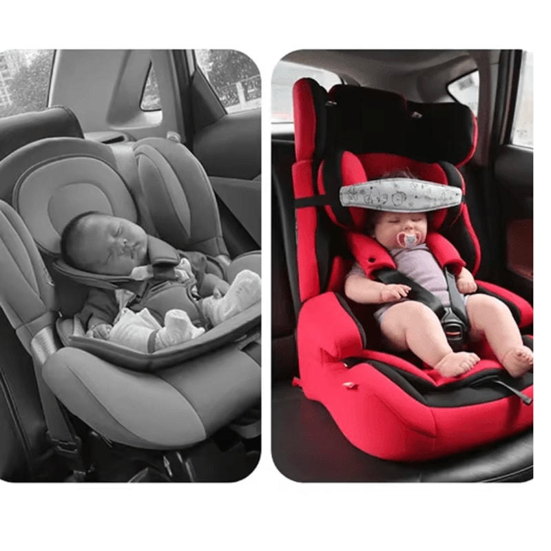 Baby Head Support Belt Adjustable Car Seat Stroller Sleep Positioner 9