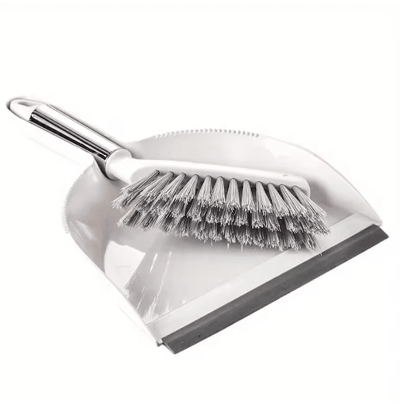Mini Desk Broom Set Compact Desktop Cleaning Brush Dustpan Kit 1