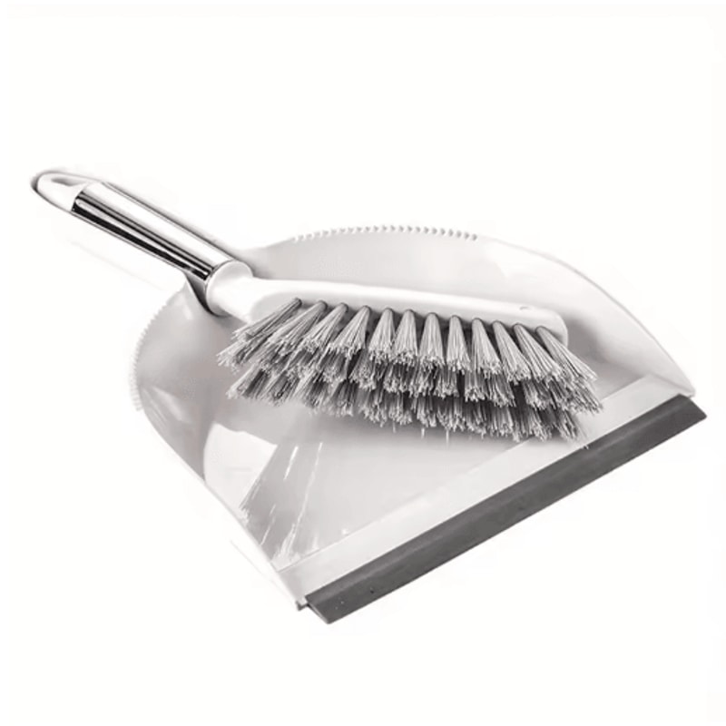 Mini Desk Broom Set Compact Desktop Cleaning Brush Dustpan Kit 4