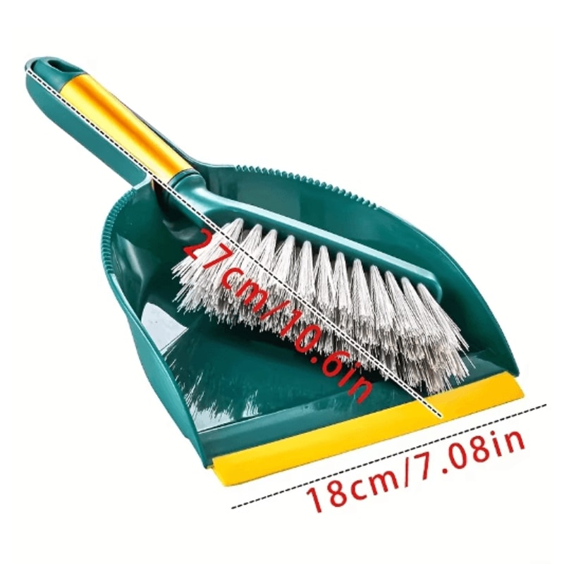 Mini Desk Broom Set Compact Desktop Cleaning Brush Dustpan Kit 7