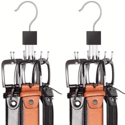 multi-claw hook hanger space saving organizer for scarves belts & bags